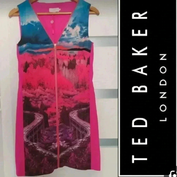 Ted Baker dress Road to nowhere - Picture 1 of 5